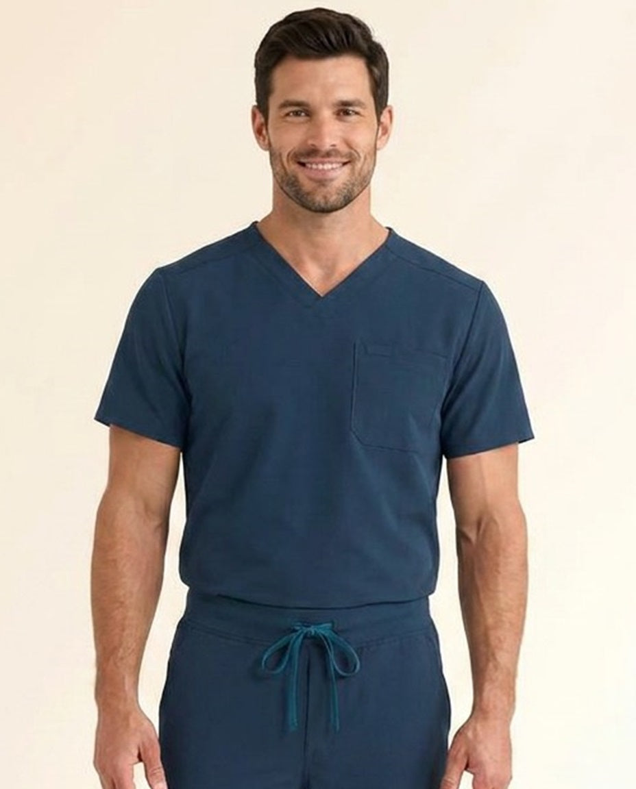 Men's Cura Basic Scrub Top