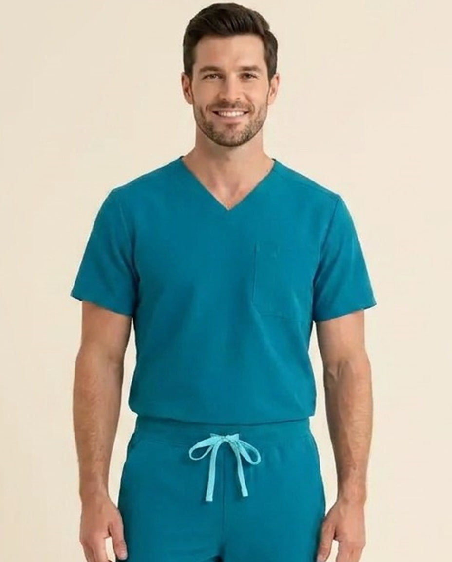 Men's Cura Basic Scrub Top