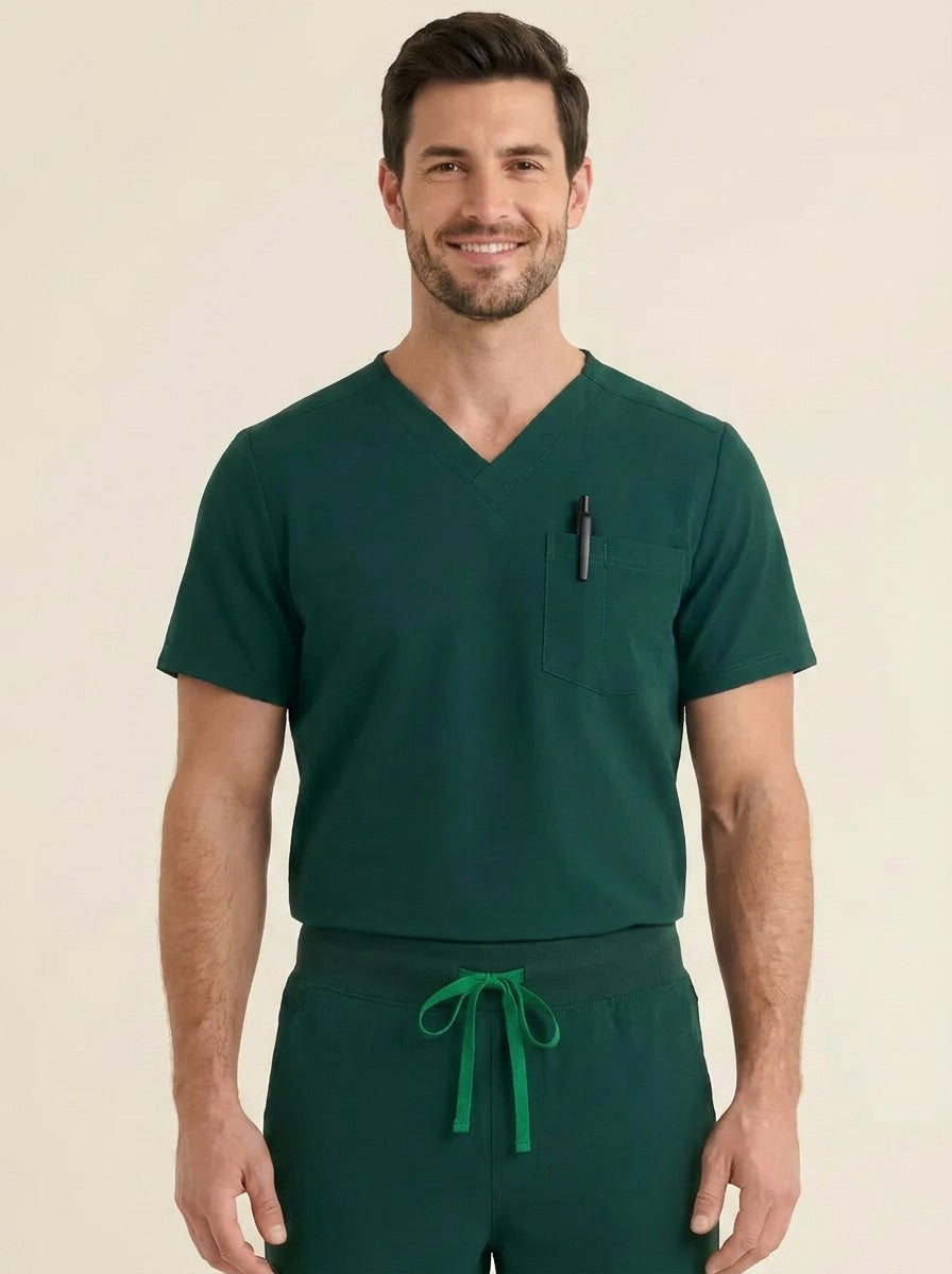 Men's Cura PenSlot Scrub Top