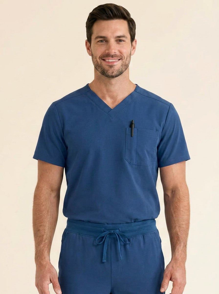 Men's Cura PenSlot Scrub Top