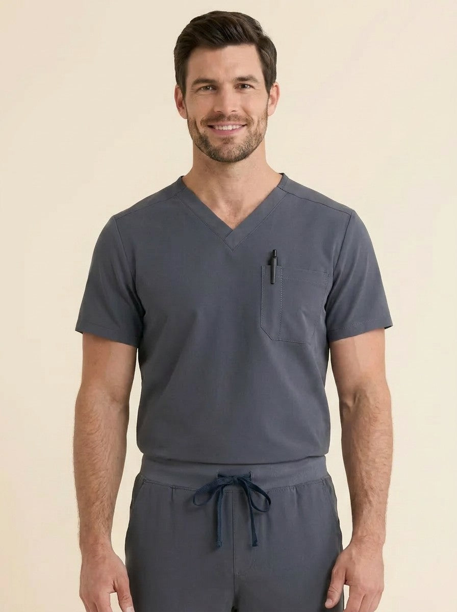 Men's Cura PenSlot Scrub Top