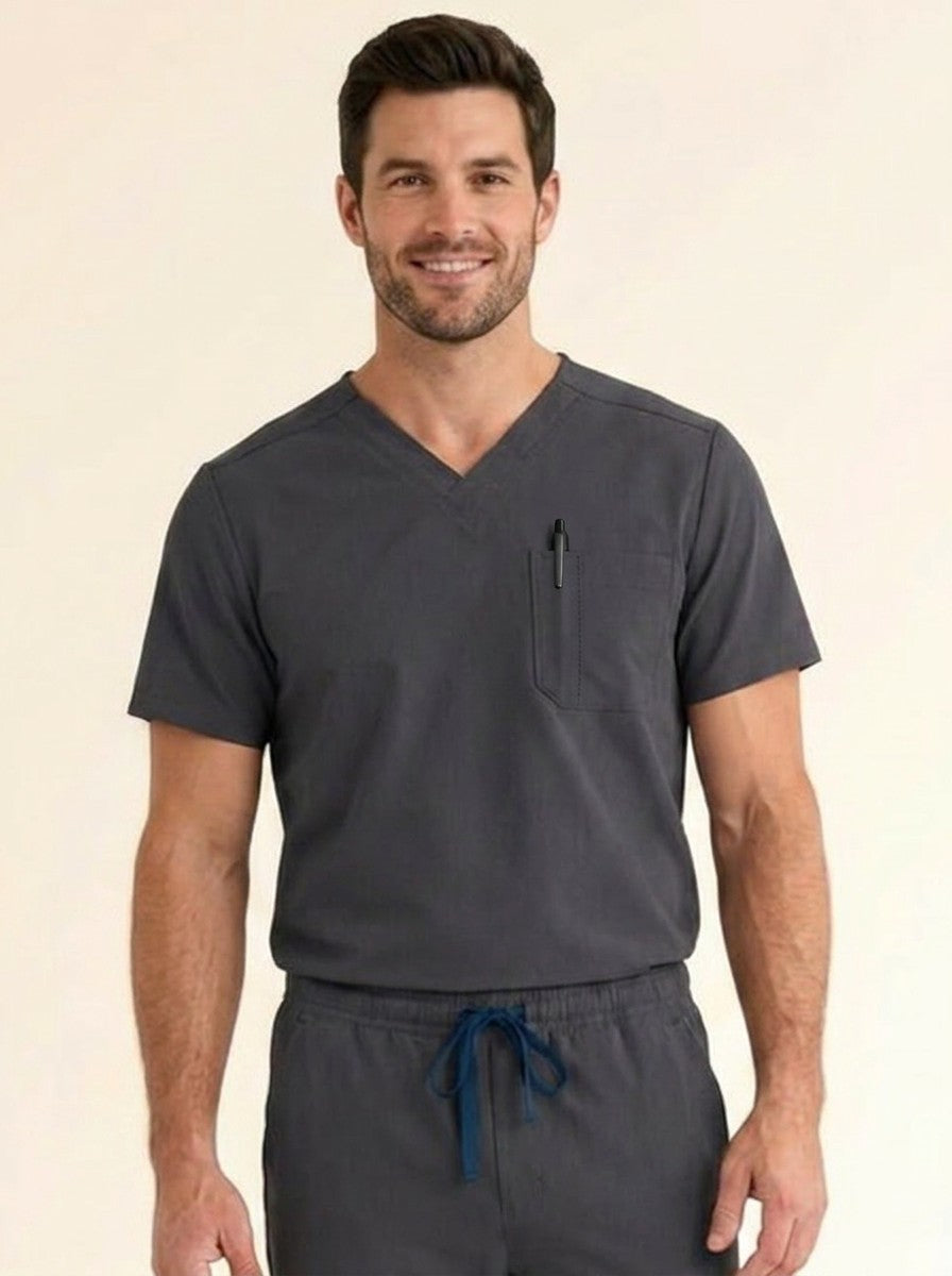 Men's Cura PenSlot Scrub Top