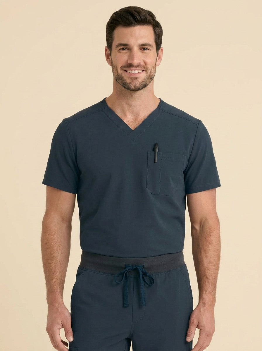 Men's Cura PenSlot Scrub Top