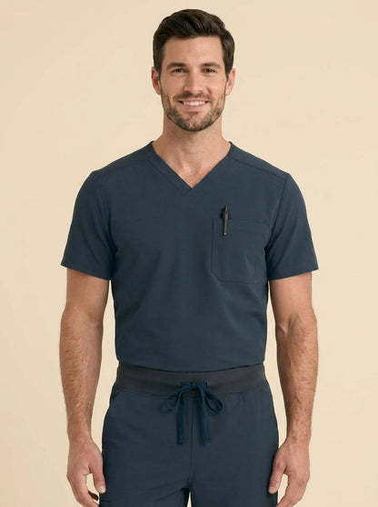 Men's Cura PenSlot Scrub Top