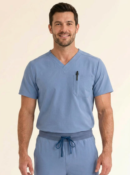 Men's Cura PenSlot Scrub Top