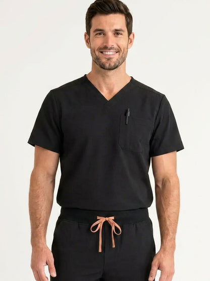 Men's Cura PenSlot Scrub Top