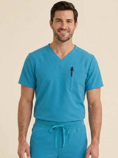 Men's Cura PenSlot Scrub Top