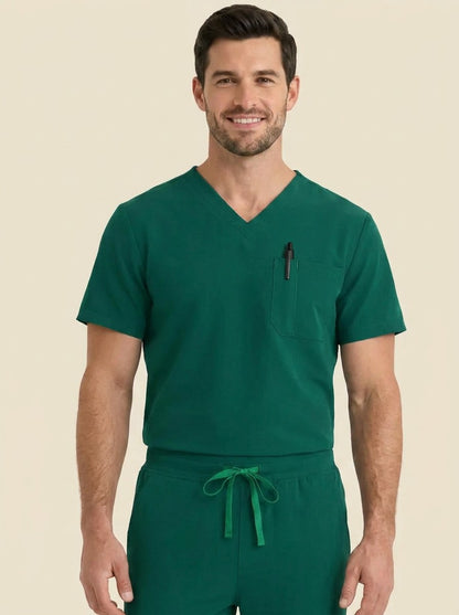 Men's Cura PenSlot Scrub Top