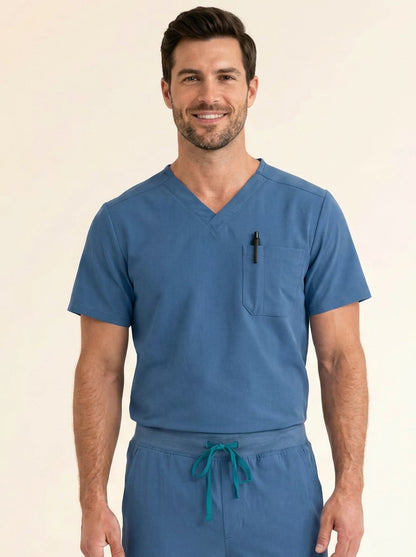Men's Cura PenSlot Scrub Top