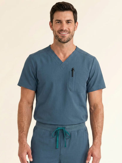 Men's Cura PenSlot Scrub Top