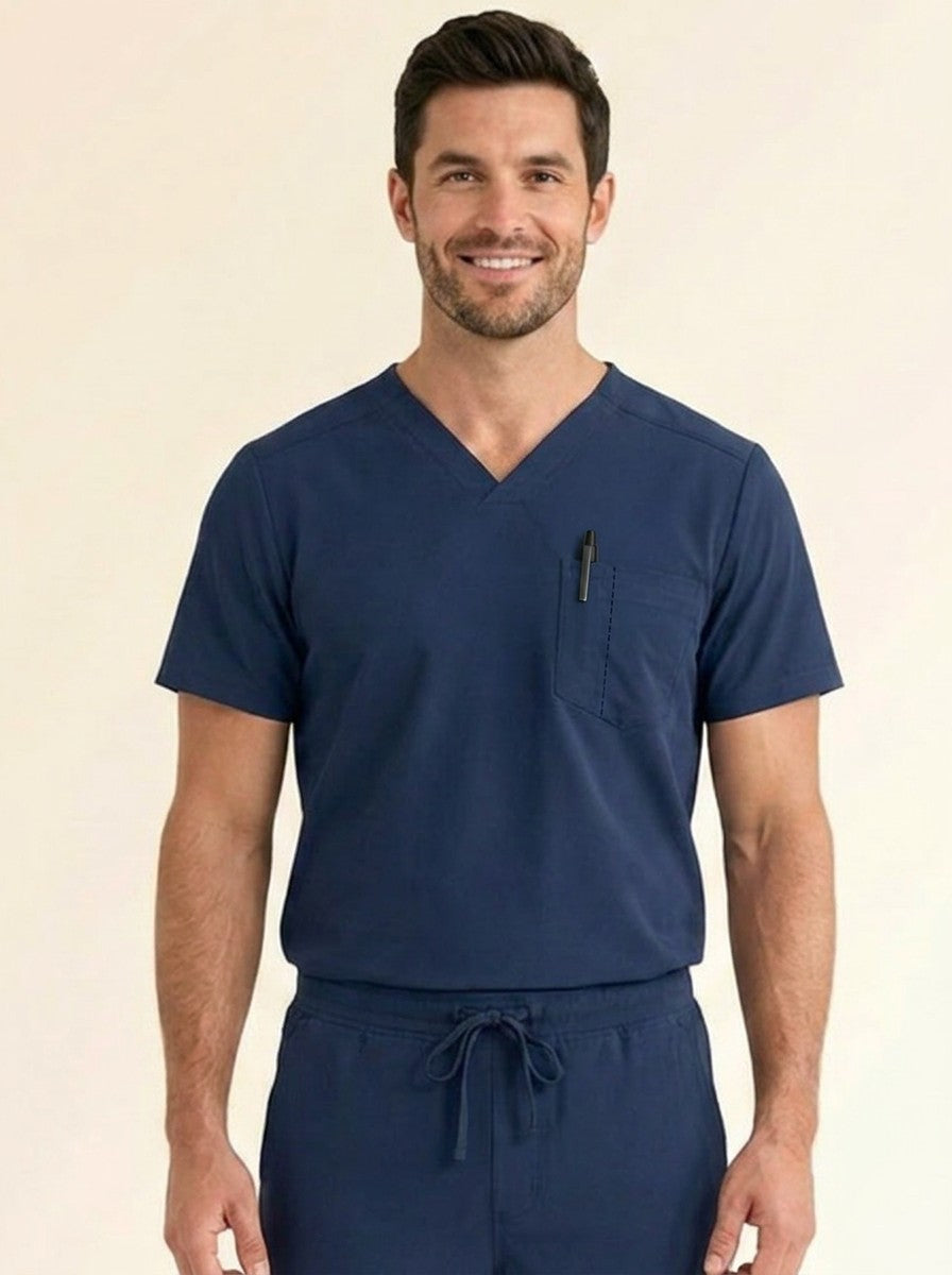 Men's Cura PenSlot Scrub Top