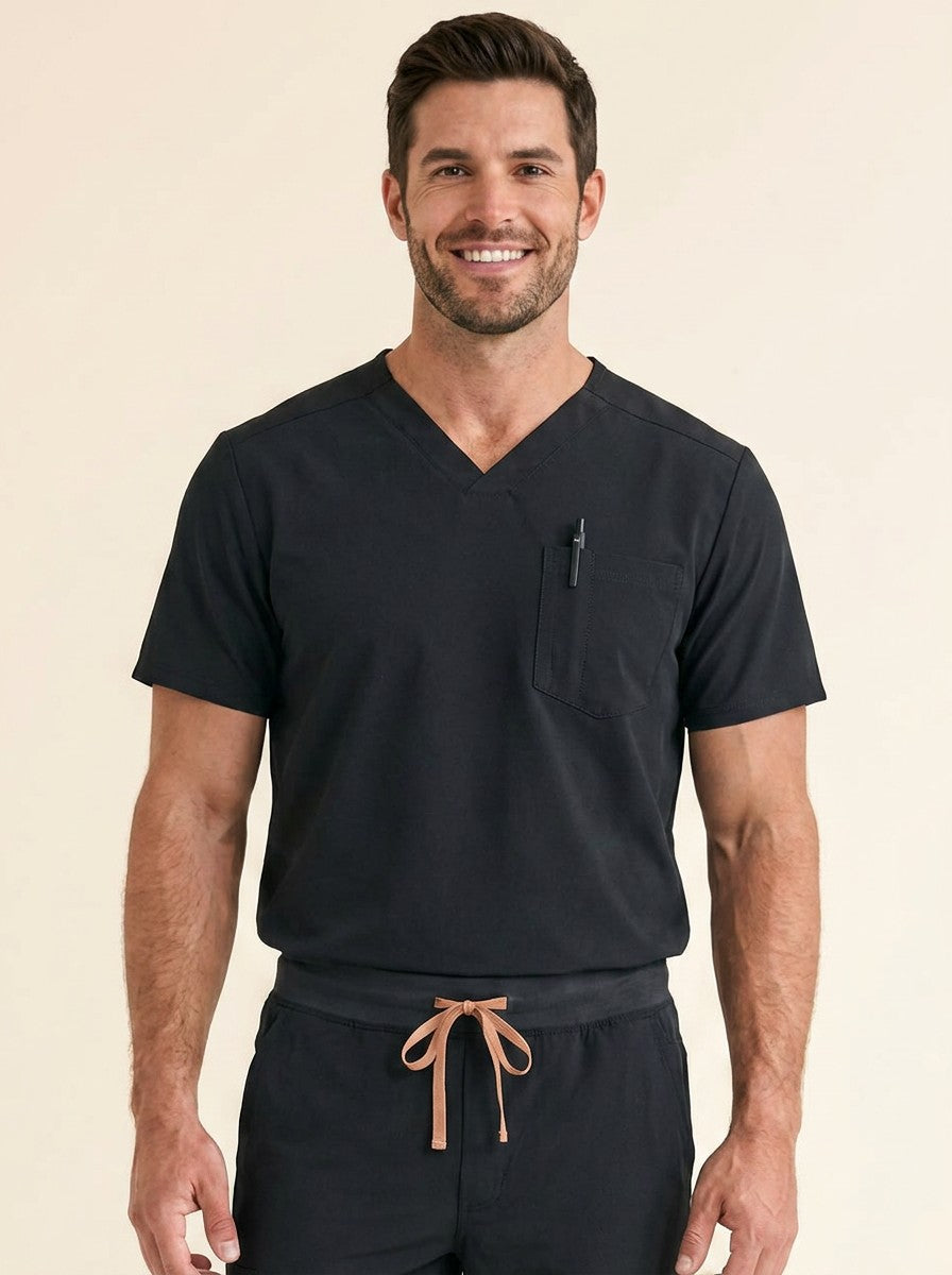 Men's Cura PenSlot Scrub Top