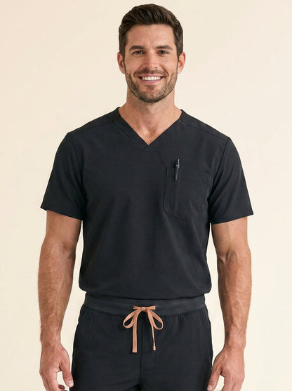 Men's Cura PenSlot Scrub Top