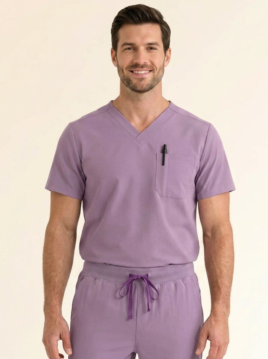 Men's Cura PenSlot Scrub Top