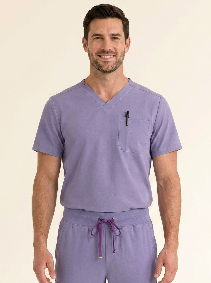 Men's Cura PenSlot Scrub Top
