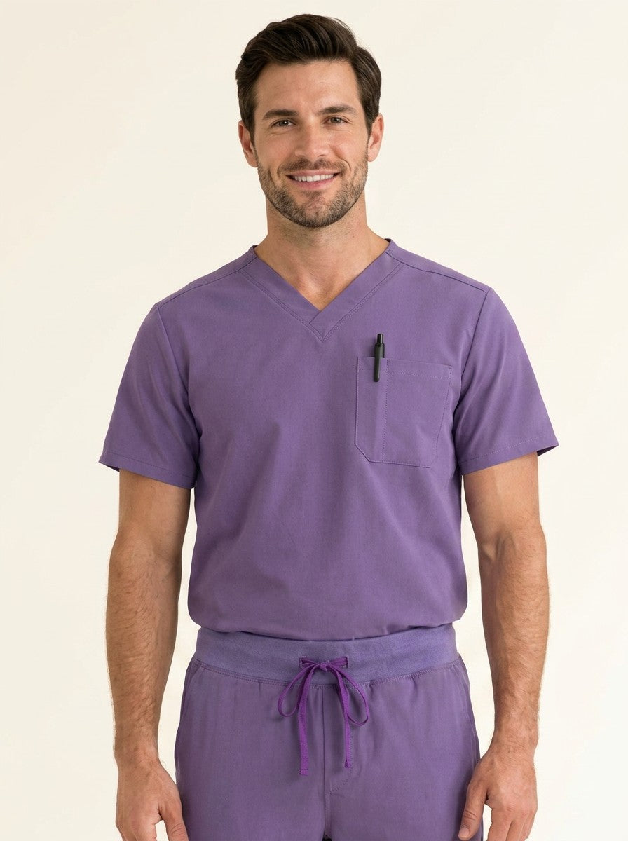 Men's Cura PenSlot Scrub Top