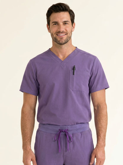 Men's Cura PenSlot Scrub Top