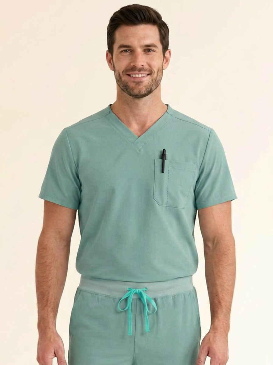Men's Cura PenSlot Scrub Top