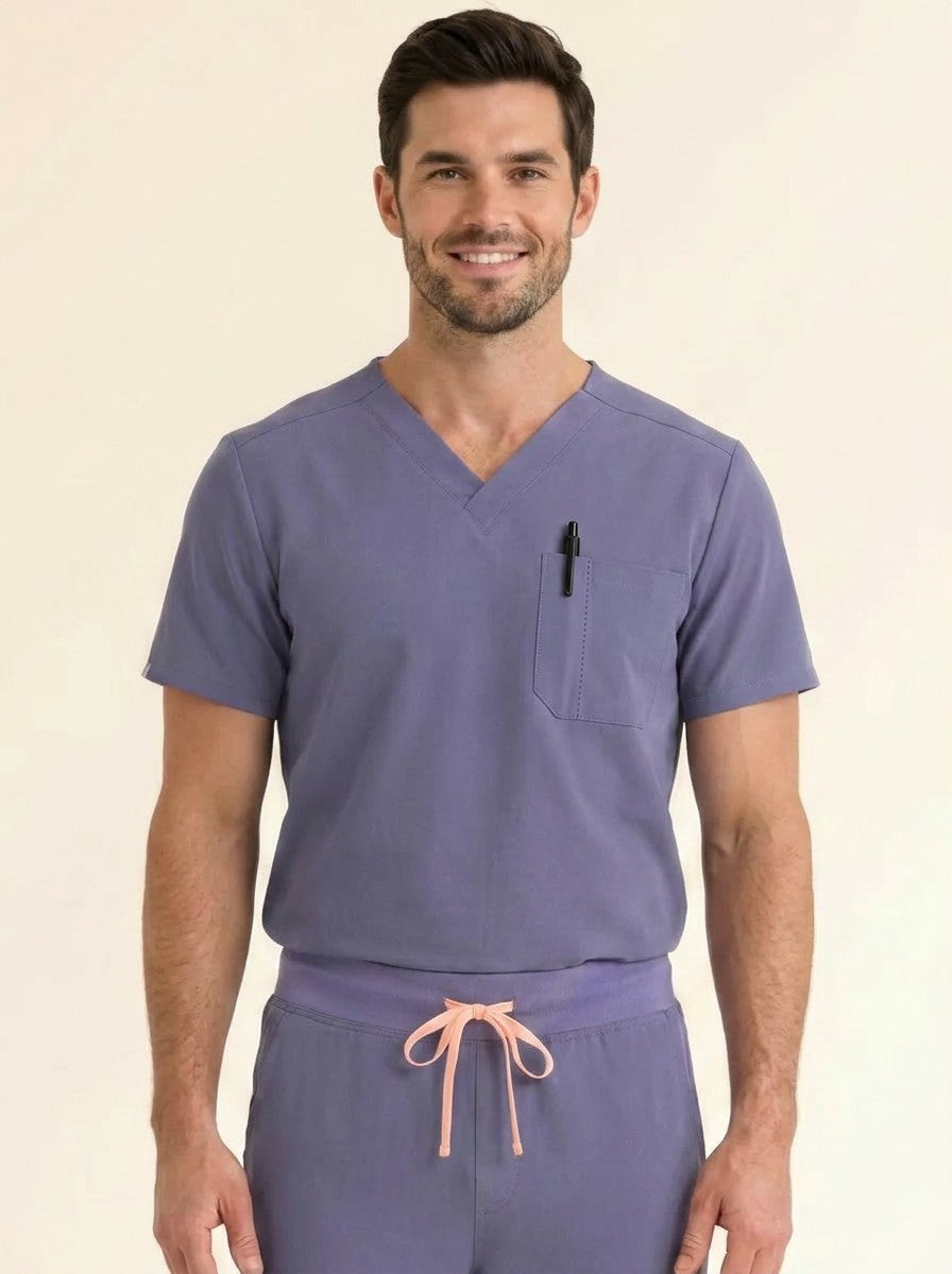 Men's Cura PenSlot Scrub Top