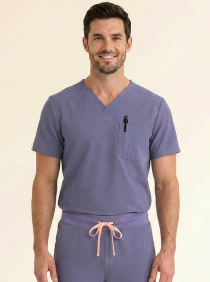 Men's Cura PenSlot Scrub Top