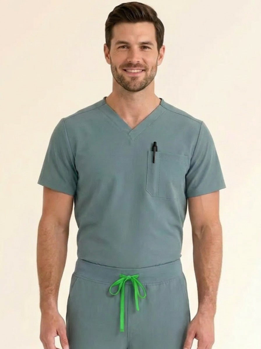 Men's Cura PenSlot Scrub Top