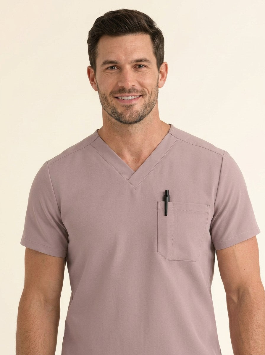 Men's Cura PenSlot Scrub Top
