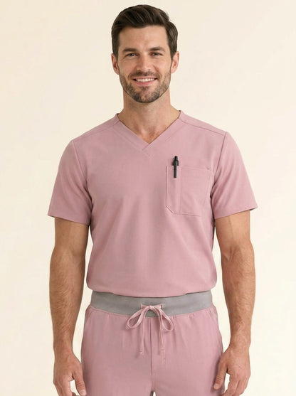 Men's Cura PenSlot Scrub Top