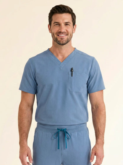Men's Cura PenSlot Scrub Top