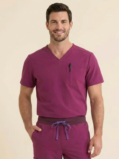 Men's Cura PenSlot Scrub Top