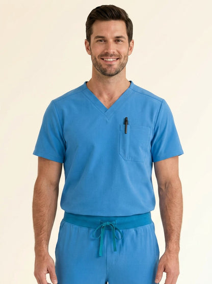 Men's Cura PenSlot Scrub Top