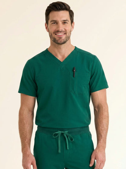 Men's Cura PenSlot Scrub Top