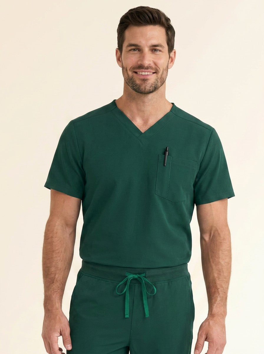 Men's Cura PenSlot Scrub Top