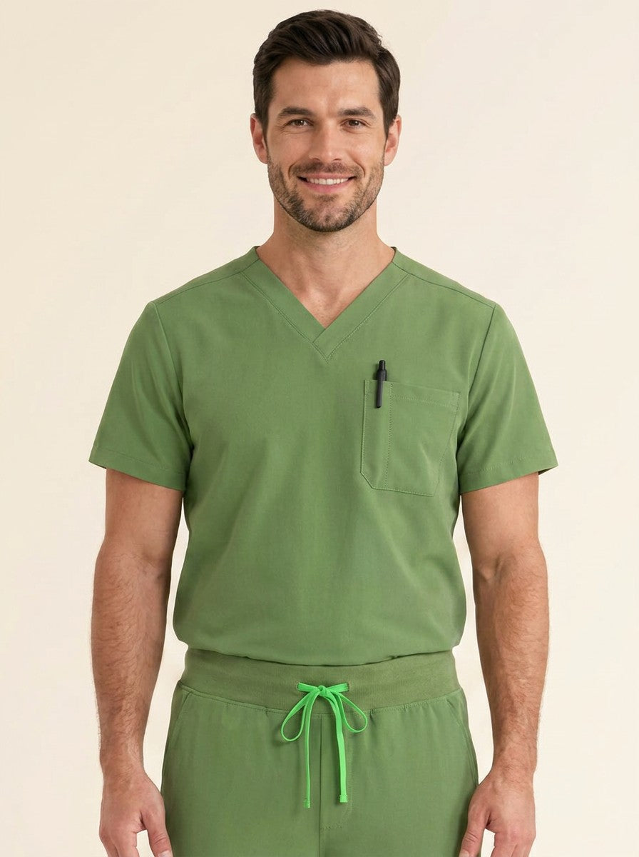 Men's Cura PenSlot Scrub Top
