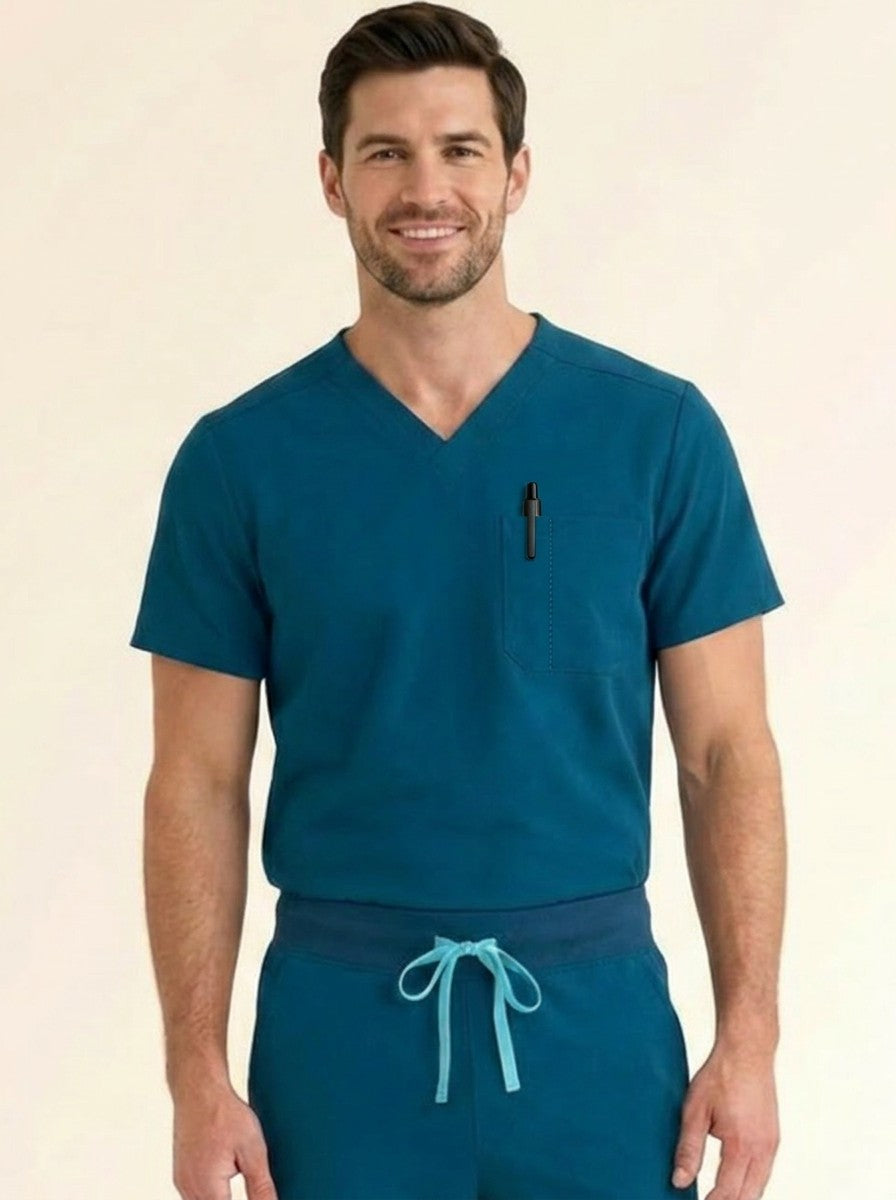 Men's Cura PenSlot Scrub Top