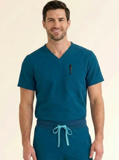 Men's Cura PenSlot Scrub Top