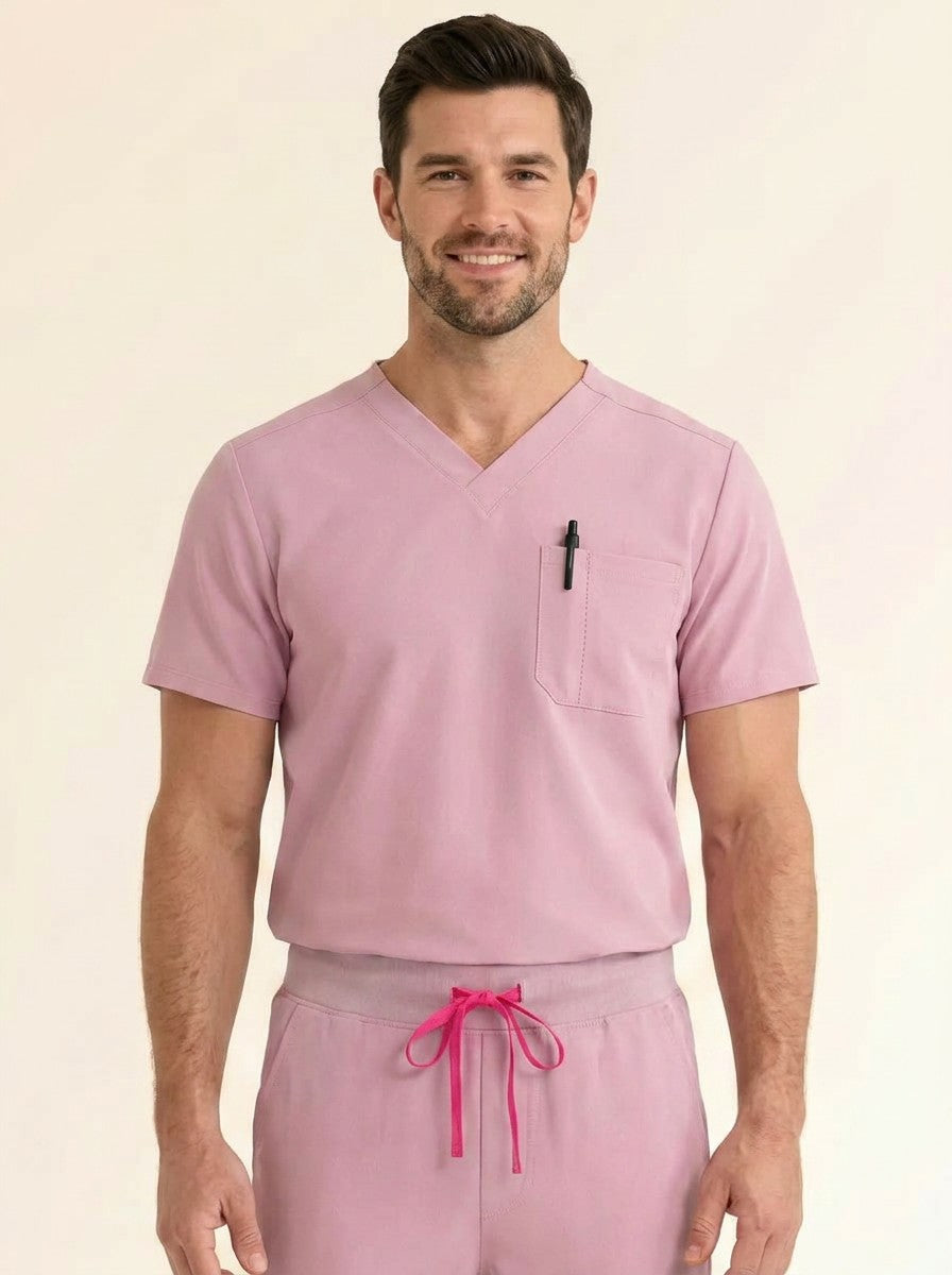 Men's Cura PenSlot Scrub Top