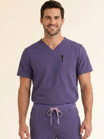 Men's Cura PenSlot Scrub Top