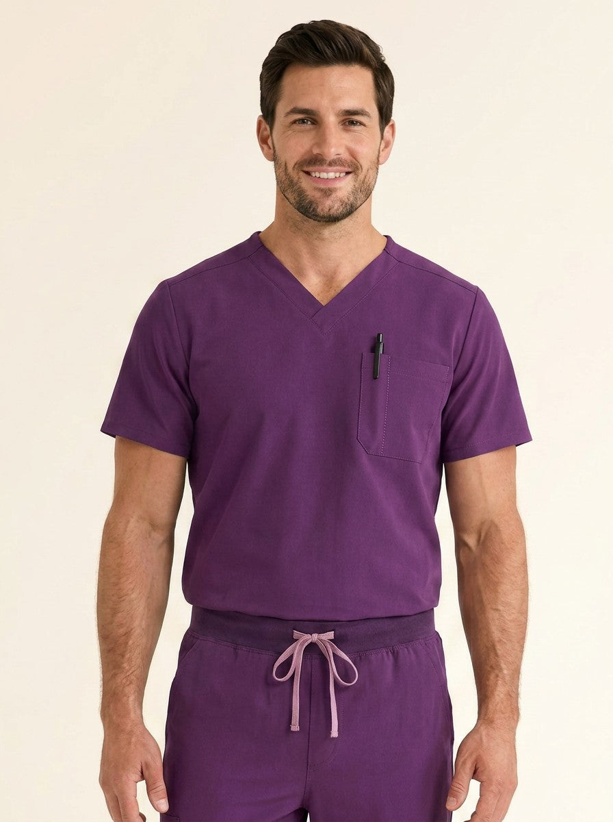 Men's Cura PenSlot Scrub Top