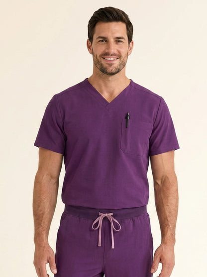 Men's Cura PenSlot Scrub Top