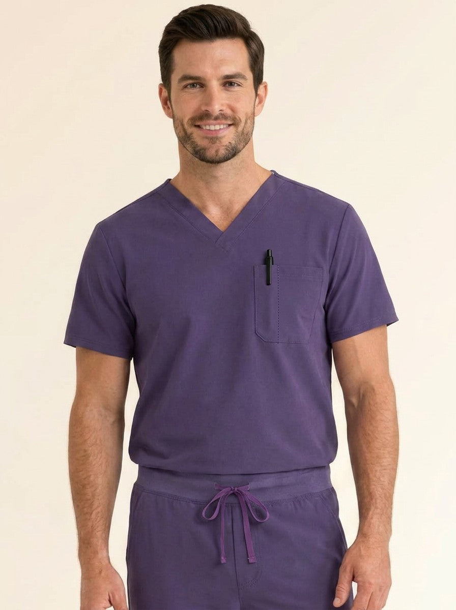 Men's Cura PenSlot Scrub Top