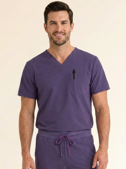 Men's Cura PenSlot Scrub Top