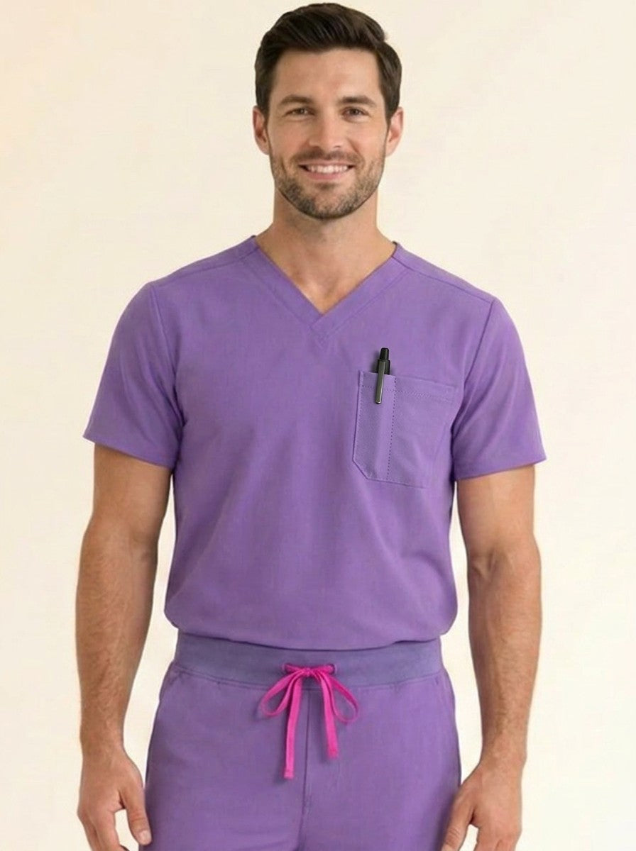 Men's Cura PenSlot Scrub Top