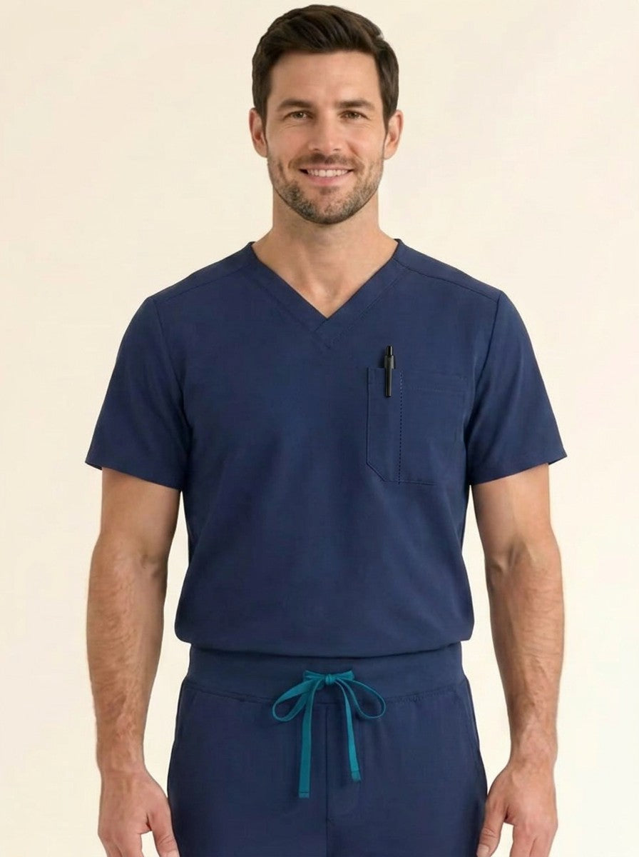 Men's Cura PenSlot Scrub Top
