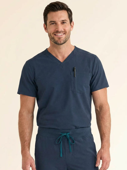 Men's Cura PenSlot Scrub Top