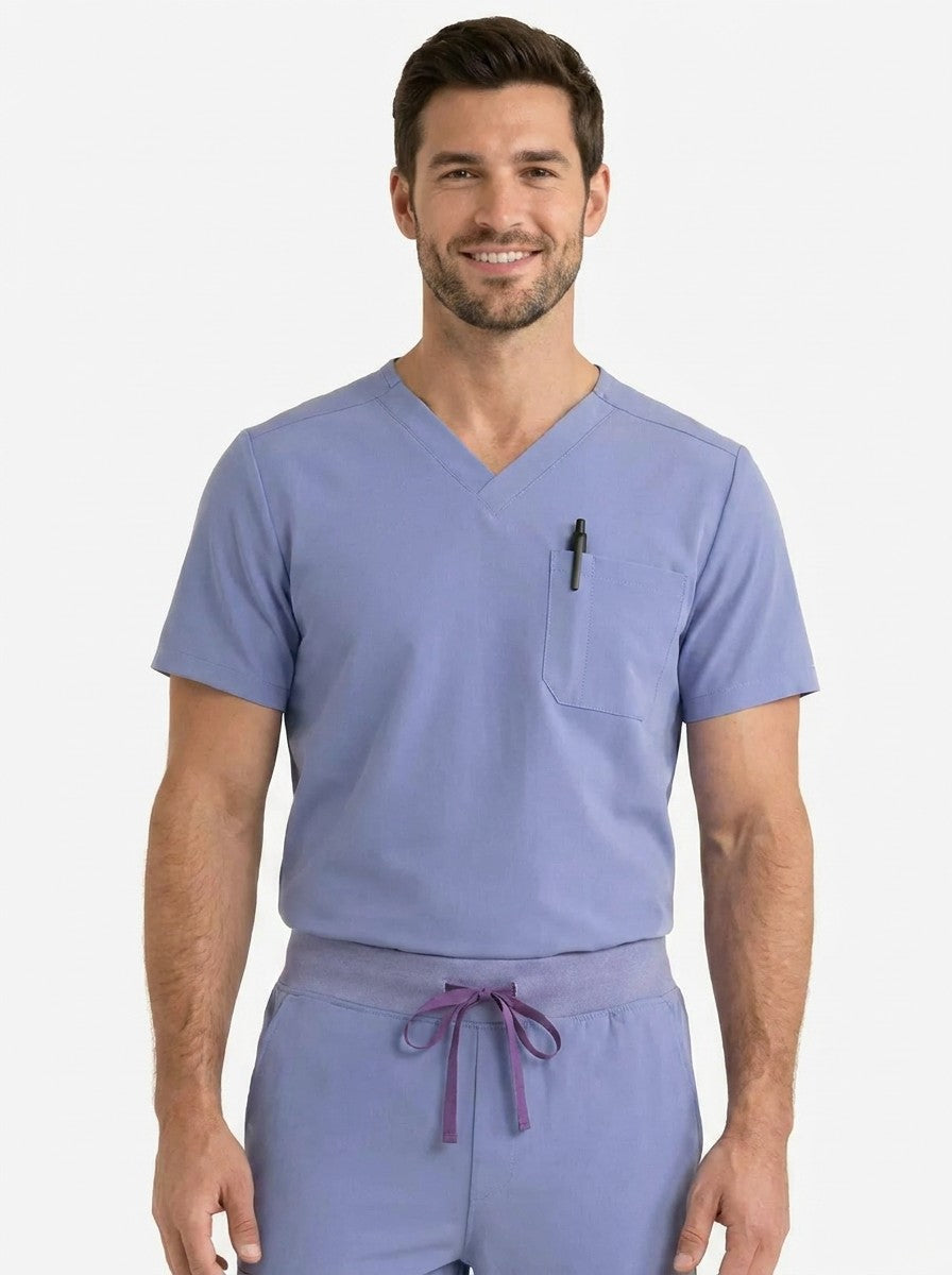 Men's Cura PenSlot Scrub Top