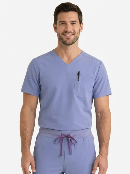 Men's Cura PenSlot Scrub Top
