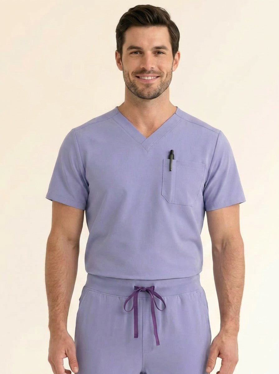 Men's Cura PenSlot Scrub Top