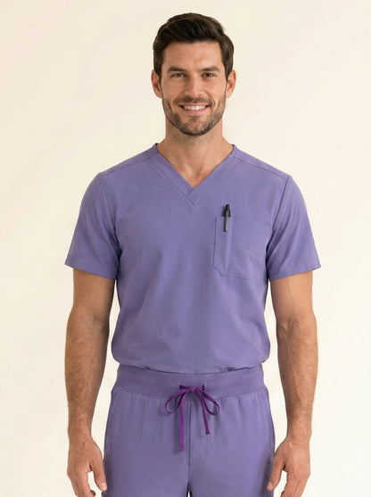 Men's Cura PenSlot Scrub Top