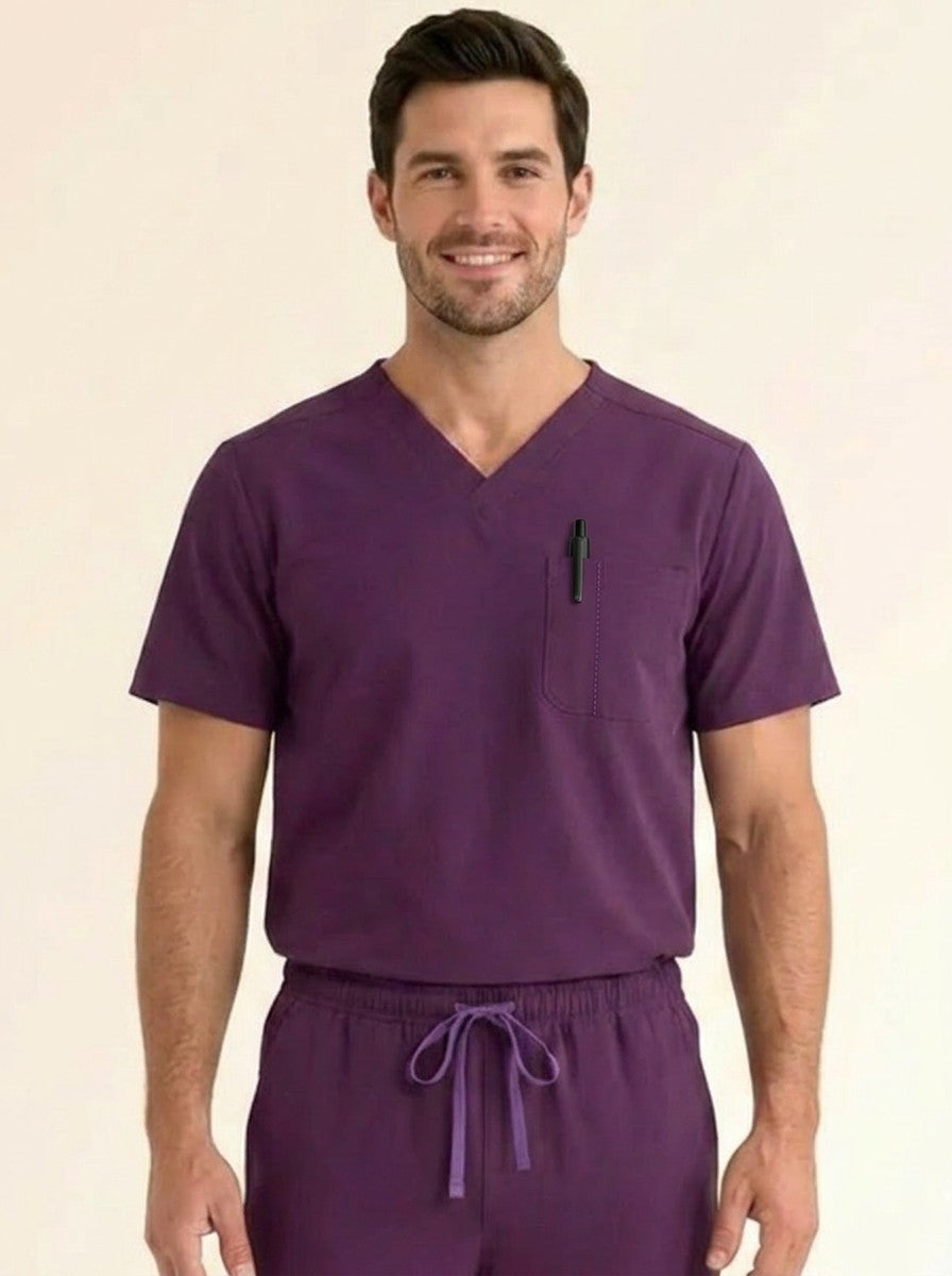Men's Cura PenSlot Scrub Top