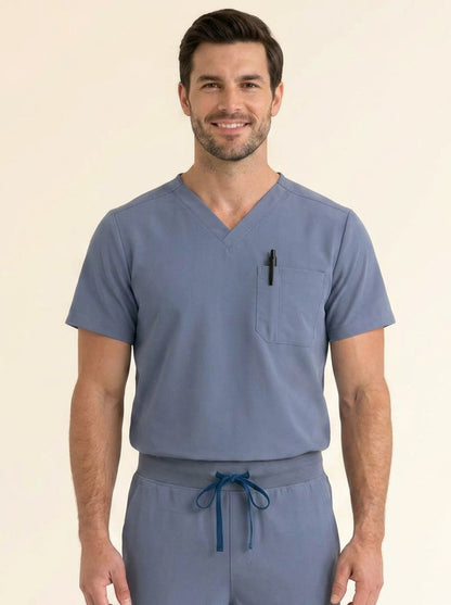 Men's Cura PenSlot Scrub Top